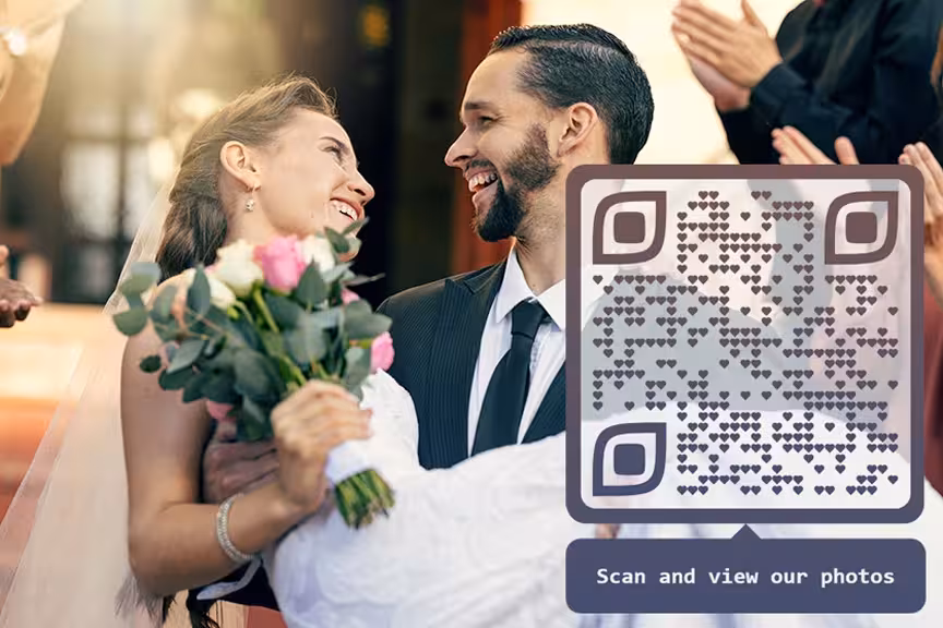 Hur man skapar QR-kod för bröllopsfoto: Komplett guide 2025
